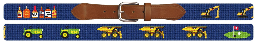 Custom Needlepoint Belt