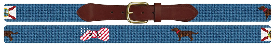 Custom Needlepoint Belt