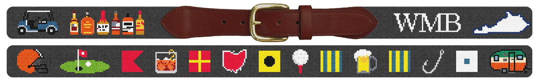 Custom Needlepoint Belt