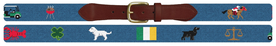 Custom Needlepoint Belt