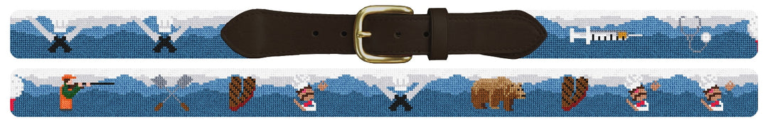 Custom Needlepoint Belt