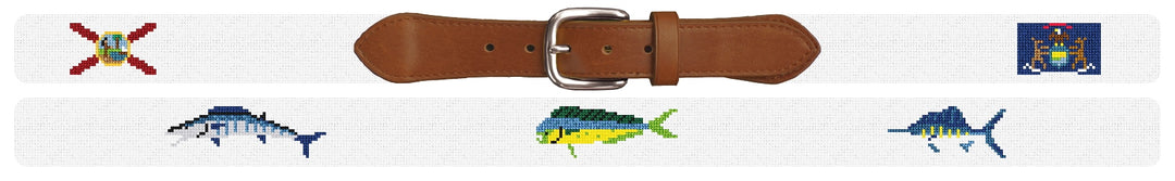 Custom Needlepoint Belt