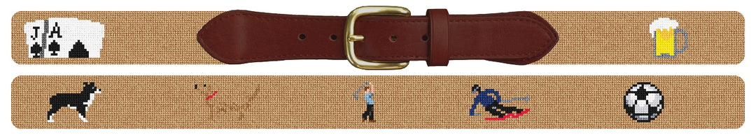 Custom Needlepoint Belt