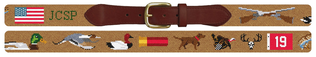Custom Needlepoint Belt