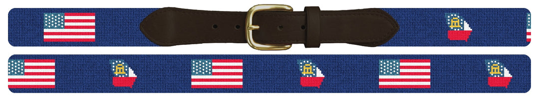 Custom Needlepoint Belt