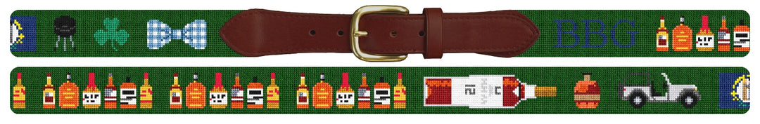 Custom Needlepoint Belt