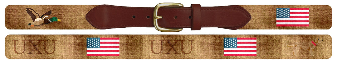 Custom Needlepoint Belt