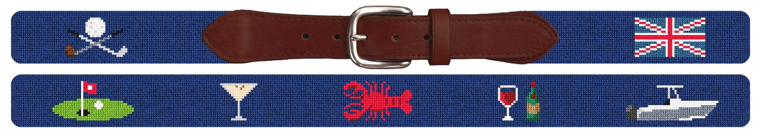 Custom Needlepoint Belt