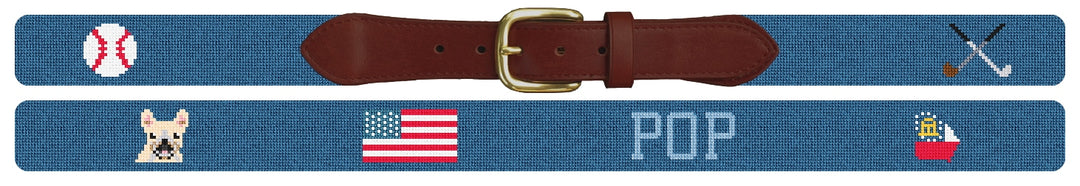 Custom Needlepoint Belt