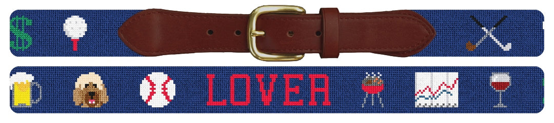 Custom Needlepoint Belt
