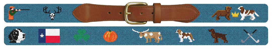 Custom Needlepoint Belt