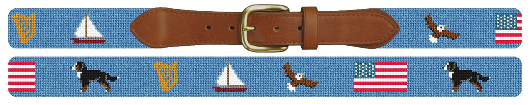 Custom Needlepoint Belt