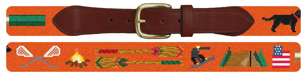 Custom Needlepoint Belt