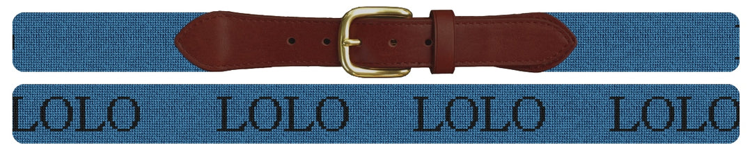 Custom Needlepoint Belt