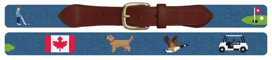 Custom Needlepoint Belt