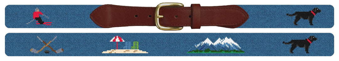 Custom Needlepoint Belt