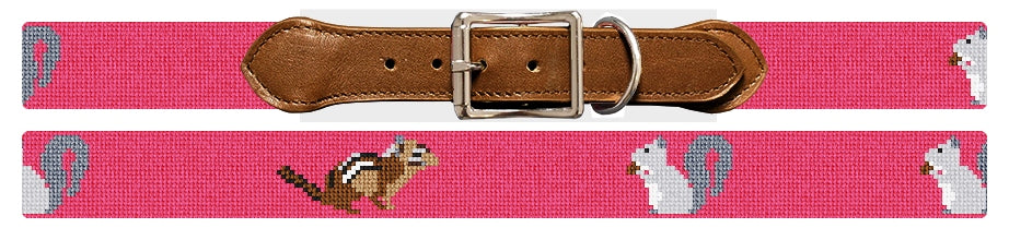 Custom Needlepoint Dog Collar