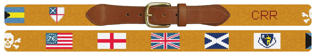 Custom Needlepoint Belt