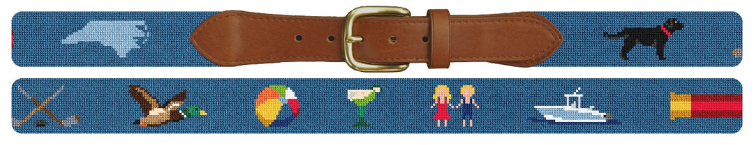 Custom Needlepoint Belt