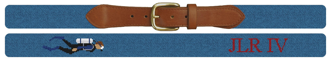 Custom Needlepoint Belt