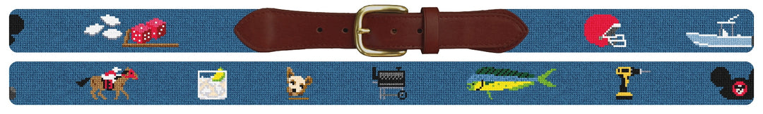 Custom Needlepoint Belt
