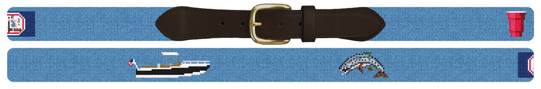 Custom Needlepoint Belt