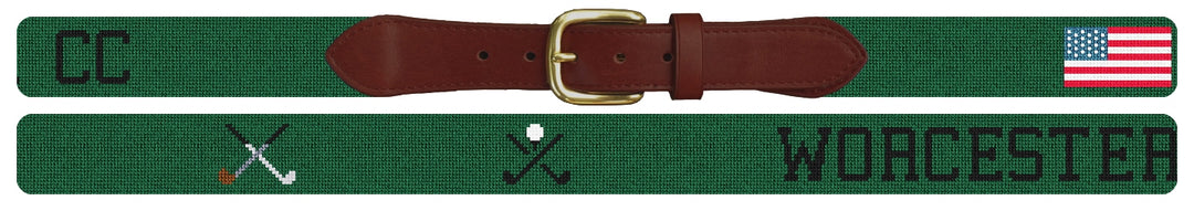 Custom Needlepoint Belt