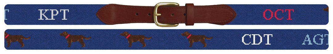 Custom Needlepoint Belt