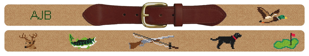Custom Needlepoint Belt