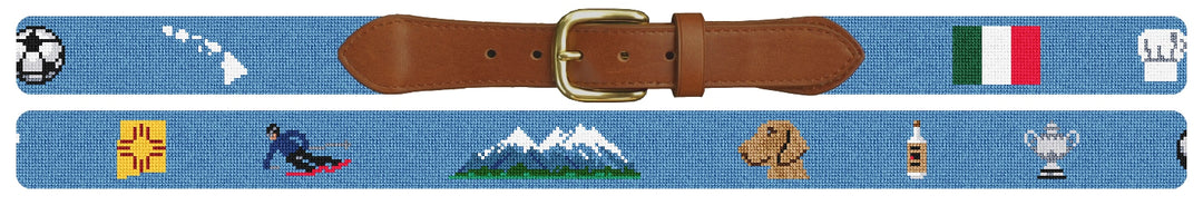 Custom Needlepoint Belt