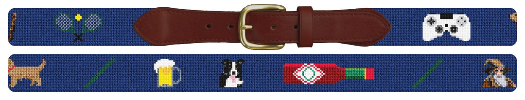 Custom Needlepoint Belt