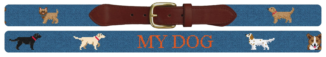 Custom Needlepoint Belt