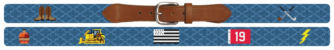 Custom Needlepoint Belt