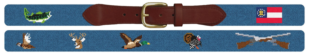 Custom Needlepoint Belt