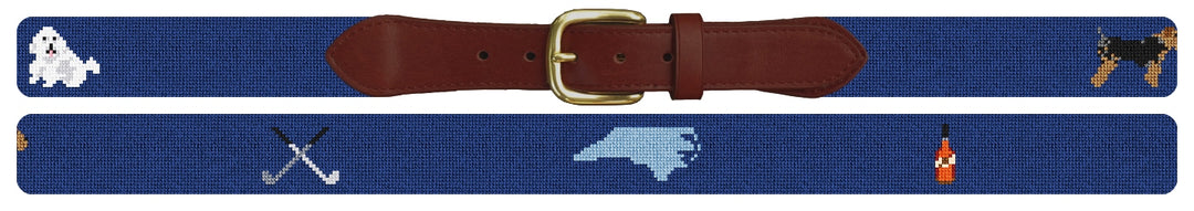 Custom Needlepoint Belt