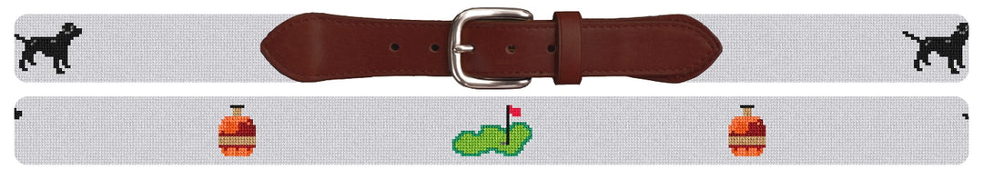 Custom Needlepoint Belt