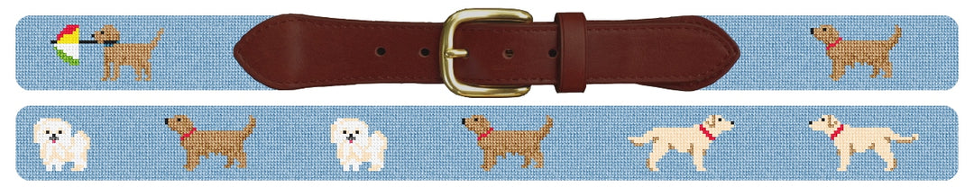 Custom Needlepoint Belt