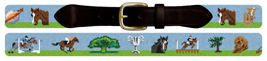 Custom Needlepoint Belt