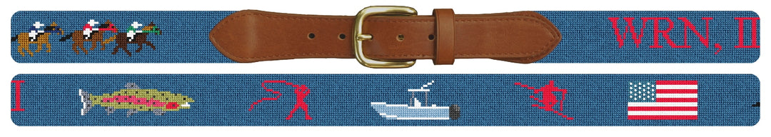 Custom Needlepoint Belt
