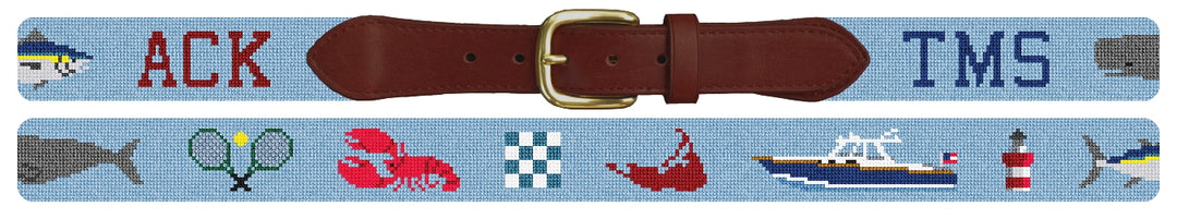 Custom Needlepoint Belt