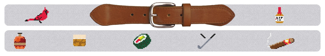 Custom Needlepoint Belt