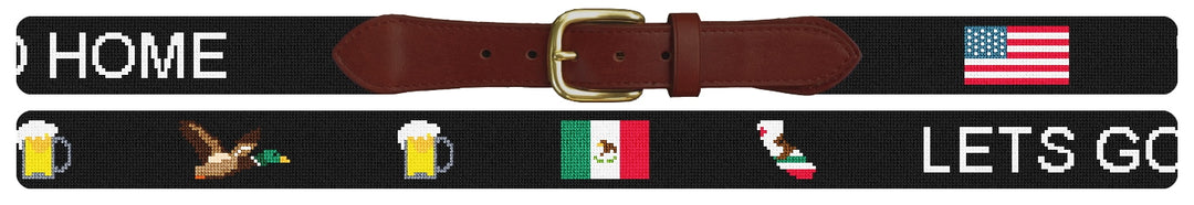 Custom Needlepoint Belt