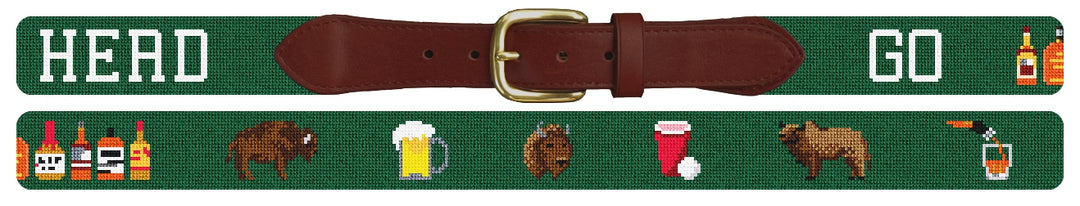 Custom Needlepoint Belt