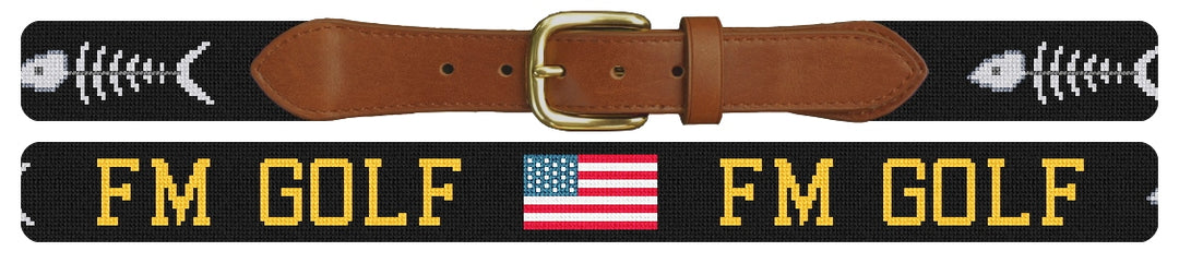 Custom Needlepoint Belt