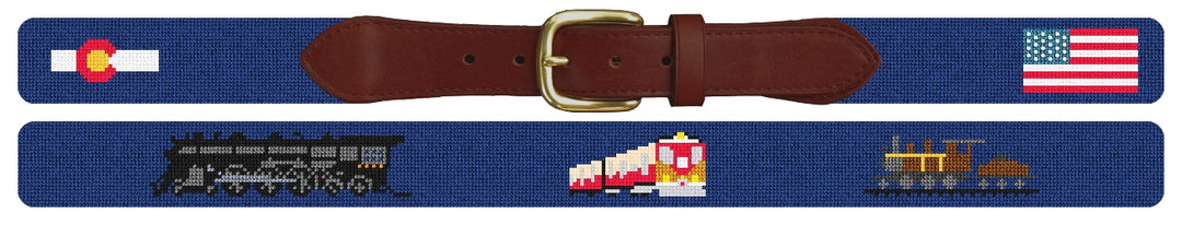 Custom Needlepoint Belt
