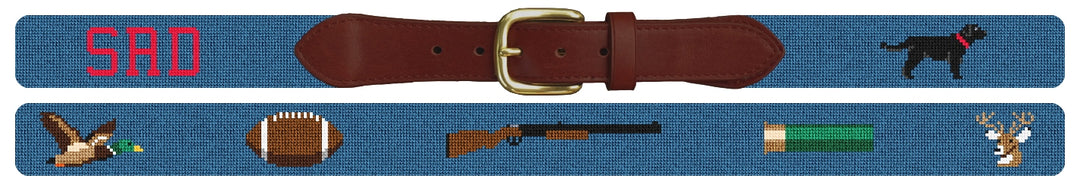 Custom Needlepoint Belt