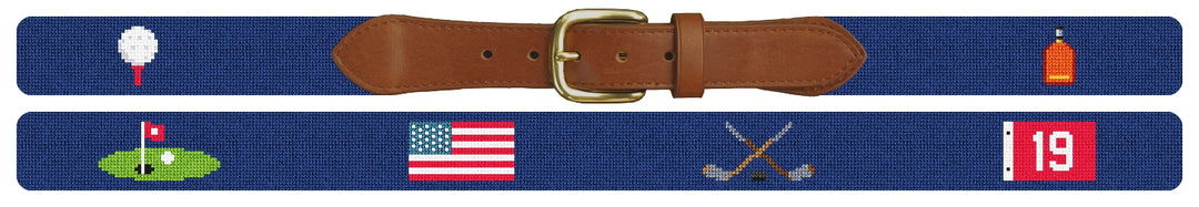 Custom Needlepoint Belt