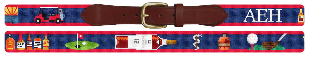 Custom Needlepoint Belt