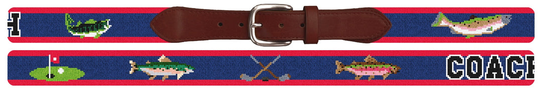 Custom Needlepoint Belt