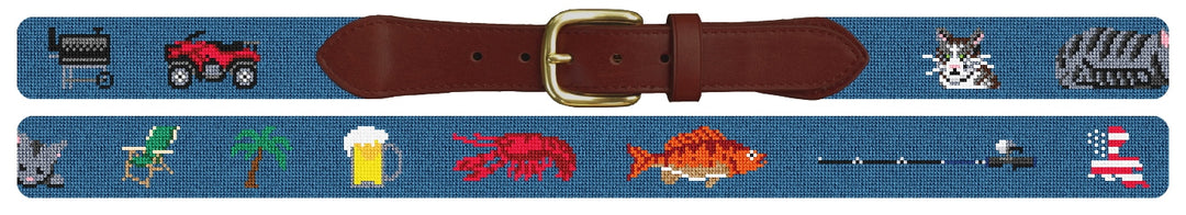 Custom Needlepoint Belt